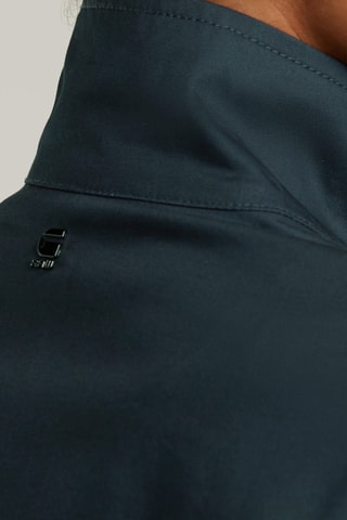 Casaco com capuz Chisel belted - Preto