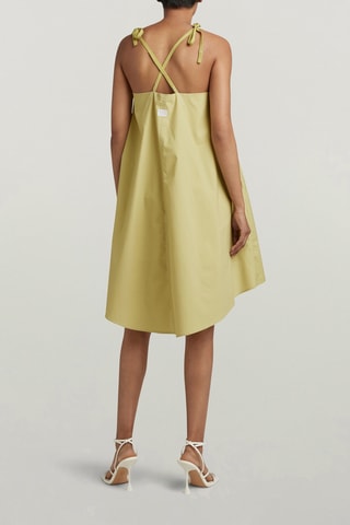 Vestido trapézio Para Simple - Verde-claro
