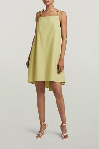 Vestido trapézio Para Simple - Verde-claro