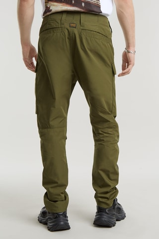 Calças tapered - Caqui