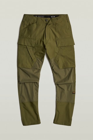 Calças tapered - Caqui