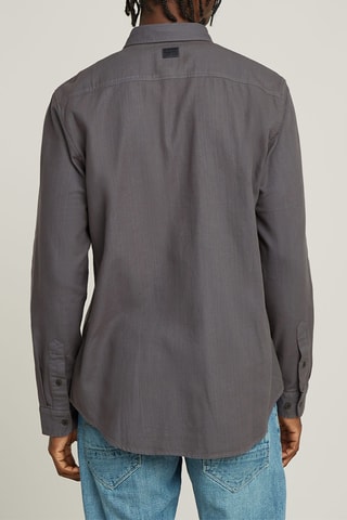 Camisa slim Marine - Cinzento