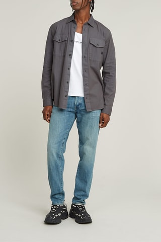 Camisa slim Marine - Cinzento