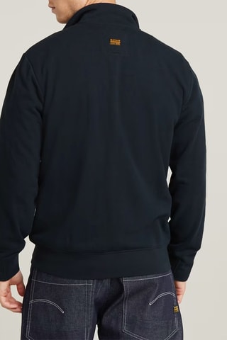 Sweat regular em algodão biológico Nifous - Azul-escuro