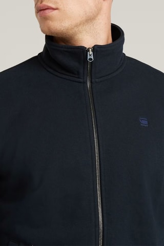 Sweat regular em algodão biológico Nifous - Azul-escuro