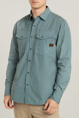 Camisa slim Dakota - Cinzento