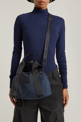 Mala Mini Cargo Tote - Azul-escuro
