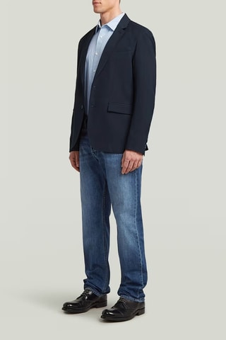 Blazer straight Stadial - Azul-escuro