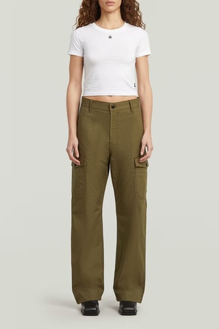 Calças tapered Regular Cargo - Verde