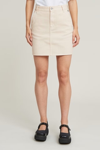Saia regular Viktoria Short Chino - Rosa