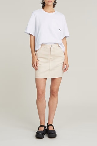 Saia regular Viktoria Short Chino - Rosa