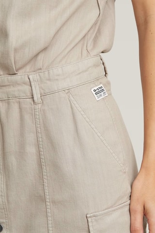 Vestido-camisa regular Pocket - Caqui