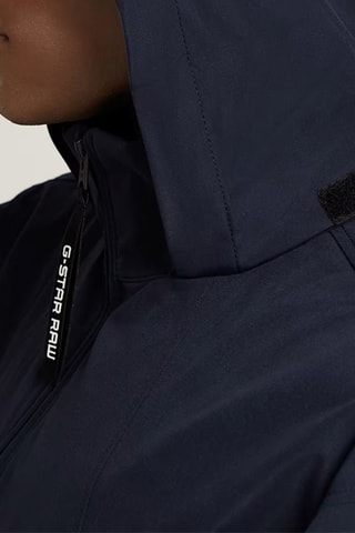 Casaco regular com capuz LW Expedition Sporty - Azul-escuro