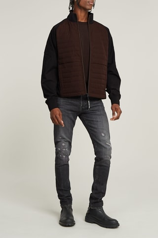 Camisola regular em linho Premium Core - Castanho