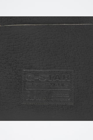 Porta-cartões de couro de búfalo Cardholder - Preto