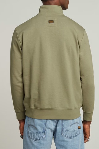 Sweat regular em algodão biológico Nifous - Verde