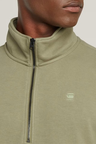 Sweat regular em algodão biológico Nifous - Verde