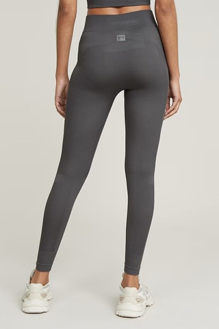 Leggings slim cintura alta Seamless - Cinzento