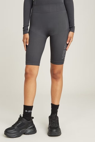 Calções ciclista slim Seamless - Cinzento