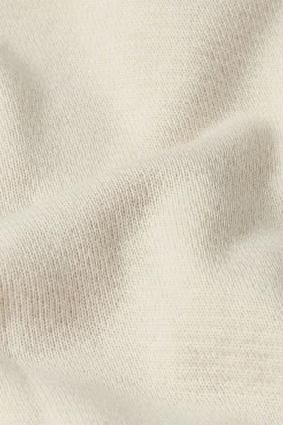 Sweat relaxed em algodão biológico Woven - Branco