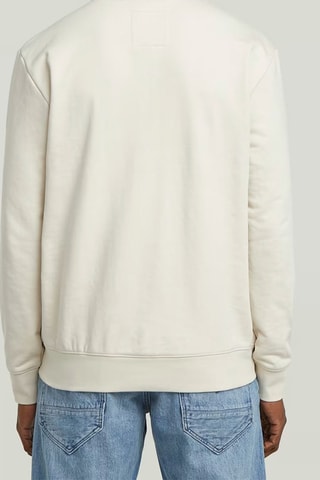 Camisola regular em algodão biológico - Branco