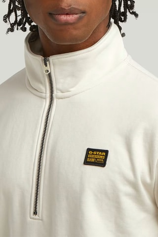 Camisola regular em algodão biológico - Branco