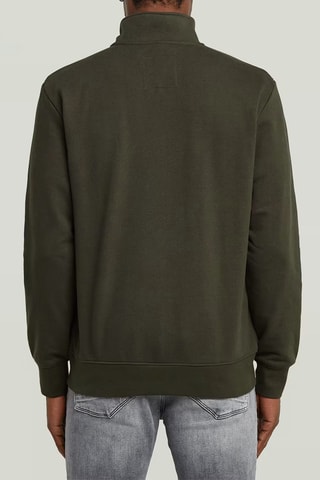 Sweat regular em algodão biológico - Cinzento