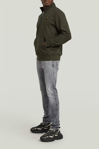 Sweat regular em algodão biológico - Cinzento