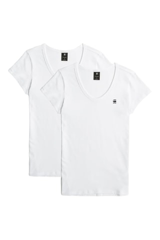 2 t-shirts Slim - Branco