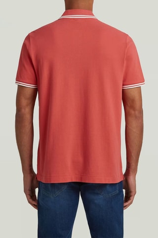 Polo regular Chest - Vermelho