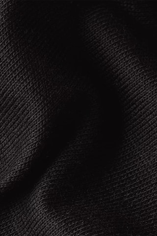 T-shirt loose em algodão biológico - Preto