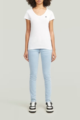 Calças de ganga skinny Lhana - Azul-claro