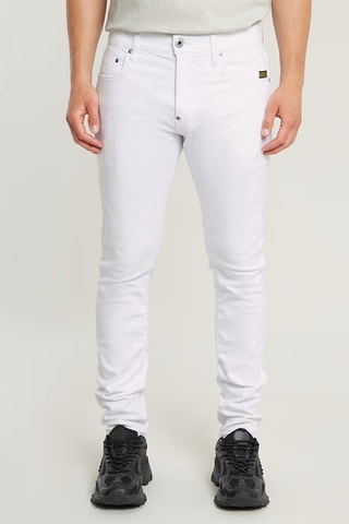 Calças de ganga skinny em algodão biológico Revend FWD - Branco