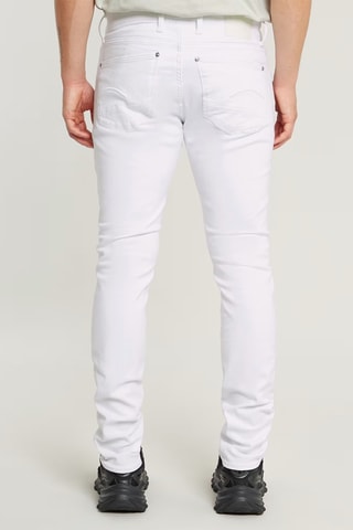Calças de ganga skinny em algodão biológico Revend FWD - Branco