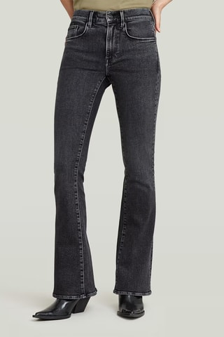 Calças de ganga bootcut 3301 Flare - Cinzento