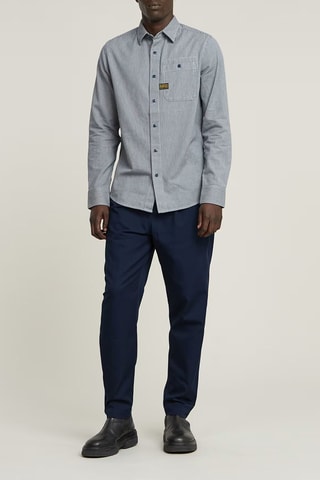 Camisa slim Bristum 2.0 - Azul-marinho