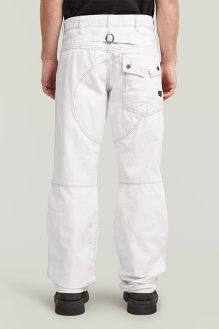 Calças de ganga loose 5620 3D - Branco
