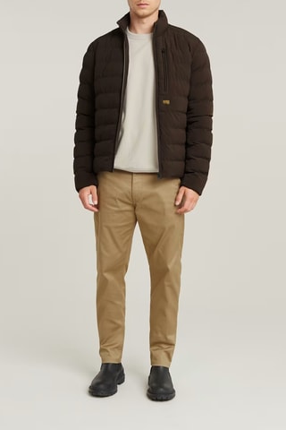 Blusão regular Foundation liner jkt - Castanho