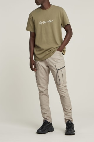 Calças skinny Zip Pkt 3D Skinny Cargo 2.0 - Caqui