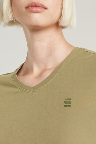 T-shirt slim em algodão biológico Eyben V 2.0 - Verde