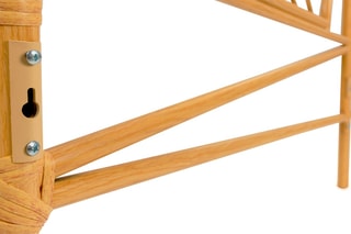 Cabeceira de cama Ivy - Imitação rotim