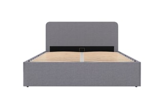 Cama com arrumação e estrado Louise Cinzento