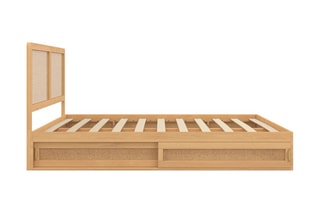 Cama com sommier Eve - Área de deitar 160 x 200 cm