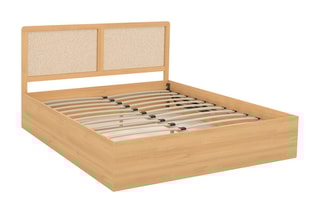 Cama com arrumação e sommier Eve - Área de deitar 160 x 200 cm