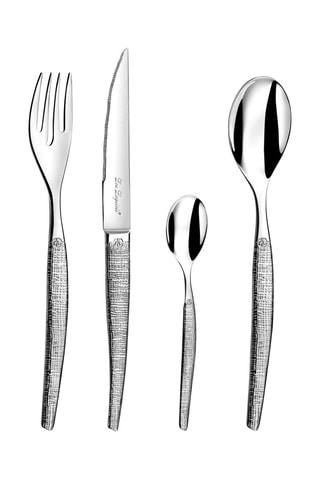 Faqueiro de aço inoxidável Jet Styl - 50 peças