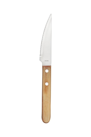 6 facas de carne de aço inoxidável 13/0 Jumbo