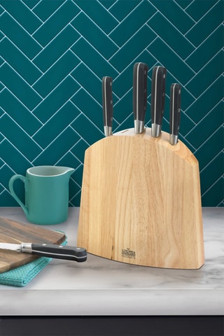 Bloco 5 facas de cozinha Sabatier