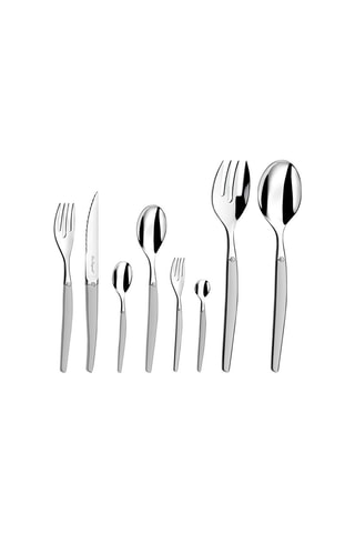 Faqueiro de aço inoxidável Jet Satin - 74 peças