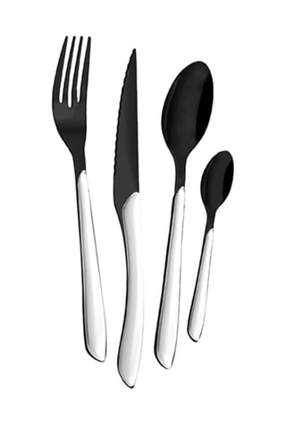 Faqueiro em aço inoxidável 18/0 Lumino Branco - 32 peças