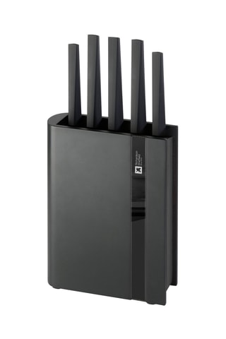  Bloco de 5 facas em aço inoxidável Edge 